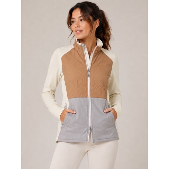Peter Millar Jackets & Blazers - Peter Millar Hybrid Golf Jacket Allendale CC Quilted Small Water/Wind Resistant